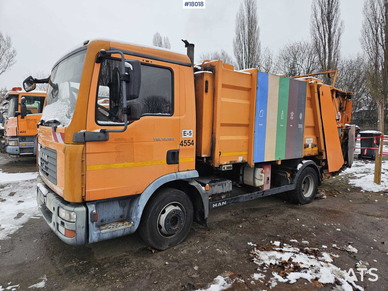 Samochód ciężarowy MAN TGA 12.180 (2007) zabudowa śmieciarki EKOCEL mini - Garbage truck: picture 3 Samochód ciężarowy MAN TGA 12.180 (2007) zabudowa śmieciarki EKOCEL mini - Garbage truck: picture 3
