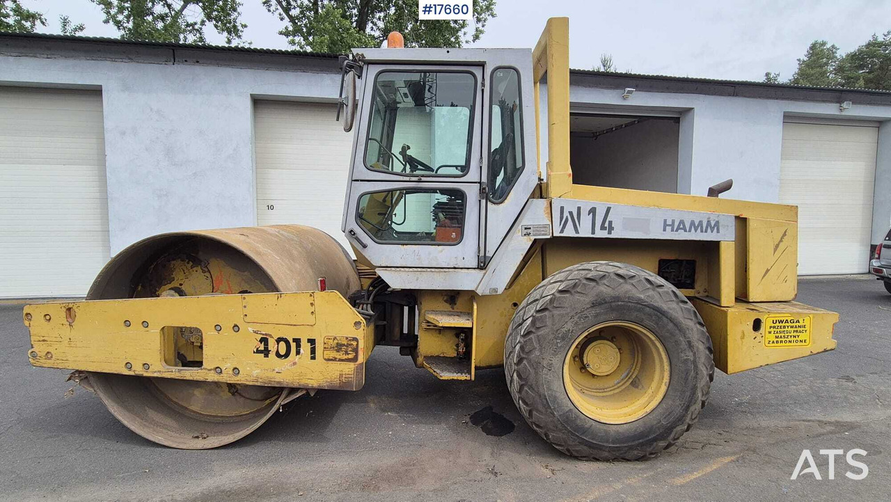 Walec HAMM 4011D (1996) - Compactor: picture 1 Walec HAMM 4011D (1996) - Compactor: picture 1