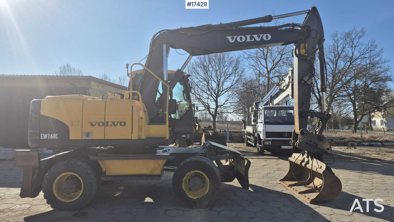 Wheel Excavator VOLVO EW160C (2010) - Wheel excavator: picture 3 Wheel Excavator VOLVO EW160C (2010) - Wheel excavator: picture 3