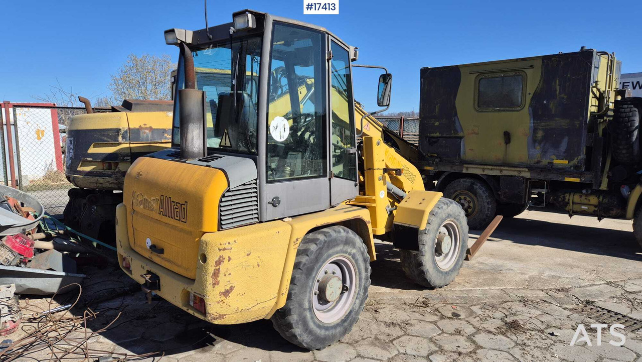 Wheel loader Wheel loader AHLMANN AL 85t 2004) forks, quick coupler, opening bucket.: picture 6