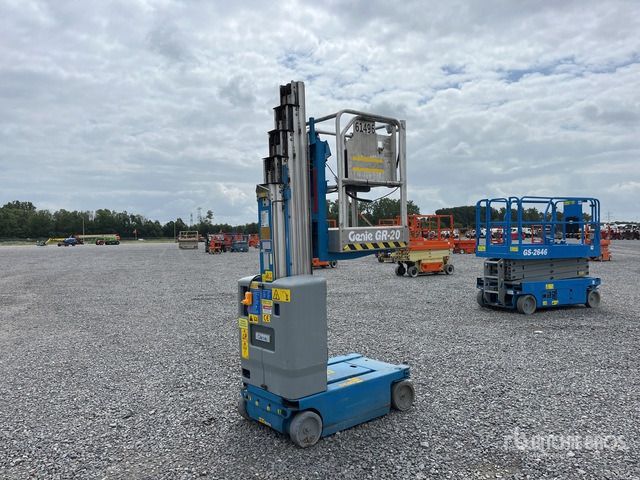 2008 Genie GR-20 Vertical Mast Lift - Vertical mast lift: picture 4 2008 Genie GR-20 Vertical Mast Lift - Vertical mast lift: picture 4
