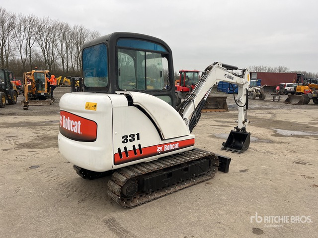 2009 Bobcat 331G Mini Excavator: <6.6t - Mini excavator: picture 3 2009 Bobcat 331G Mini Excavator: <6.6t - Mini excavator: picture 3