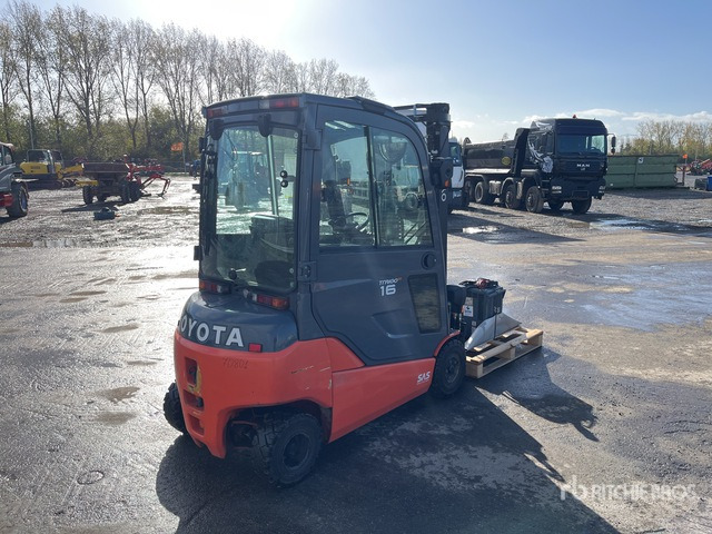 2012 Toyota 8FBMT16 Electric Forklift - Electric forklift: picture 4 2012 Toyota 8FBMT16 Electric Forklift - Electric forklift: picture 4