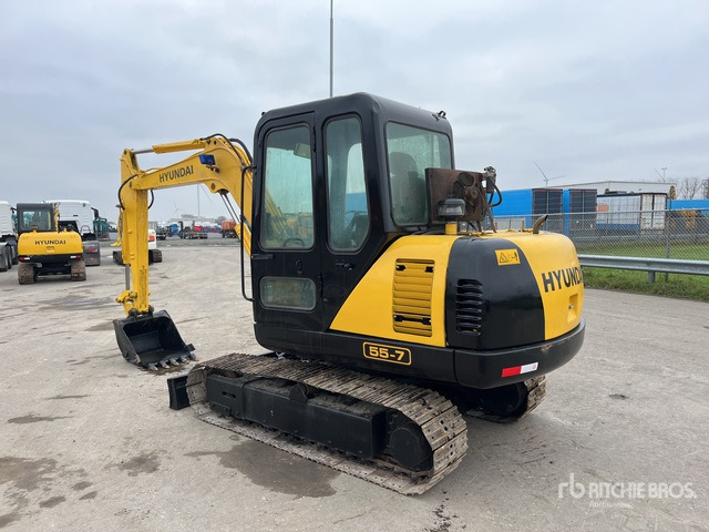 2013 Hyundai R55-7 Tracked Excavator - Crawler excavator: picture 2 2013 Hyundai R55-7 Tracked Excavator - Crawler excavator: picture 2