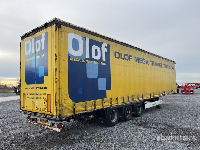 2015 Krone Mega Sattelauflieger Tri/A Curtain Side Trailer - Curtainsider trailer: picture 3 2015 Krone Mega Sattelauflieger Tri/A Curtain Side Trailer - Curtainsider trailer: picture 3