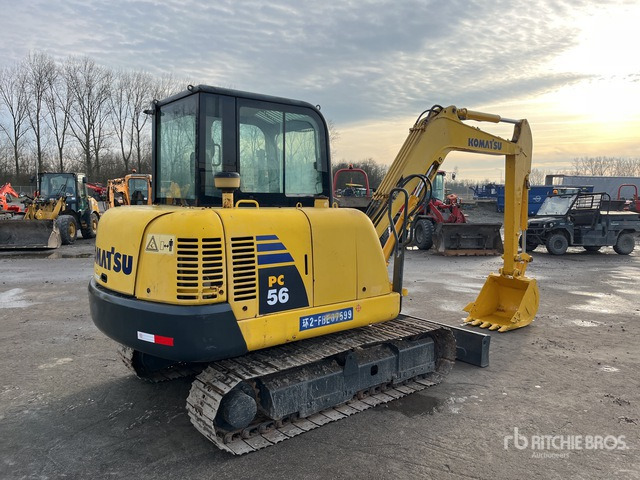 2016 Komatsu PC56-7 Mini Excavator: <6.6t - Mini excavator: picture 3 2016 Komatsu PC56-7 Mini Excavator: <6.6t - Mini excavator: picture 3