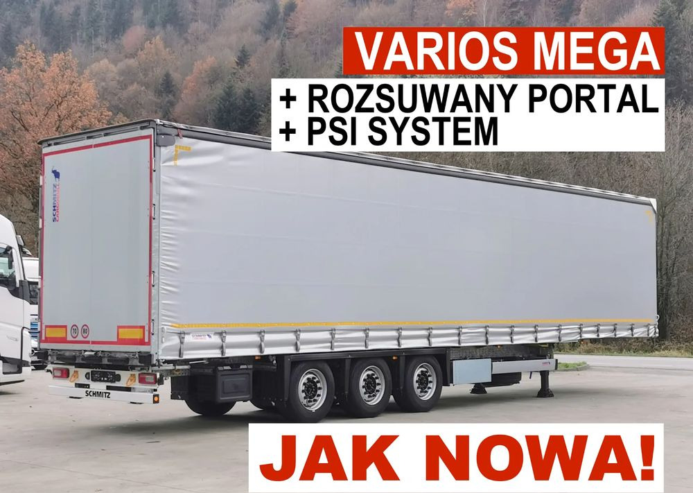 Schmitz Cargobull MEGA VARIOS + BDE - Curtainsider semi-trailer: picture 1 Schmitz Cargobull MEGA VARIOS + BDE - Curtainsider semi-trailer: picture 1