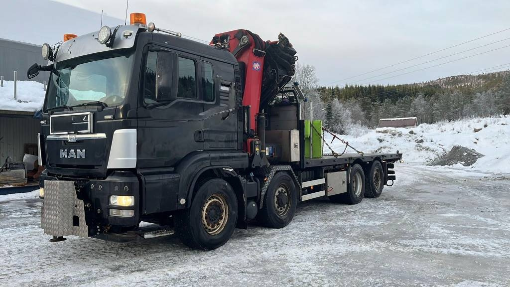 MAN TGS 35.480 60 tm HMF hydrodrive winch - Crane truck: picture 1 MAN TGS 35.480 60 tm HMF hydrodrive winch - Crane truck: picture 1