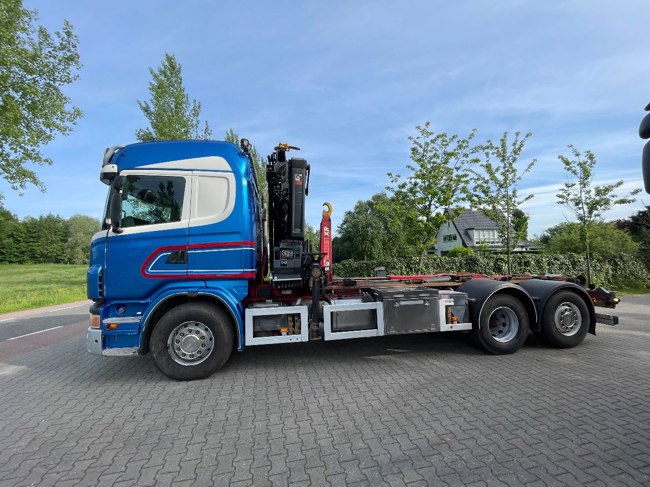 Scania R480 - Container transporter/ Swap body truck, Crane truck: picture 2 Scania R480 - Container transporter/ Swap body truck, Crane truck: picture 2