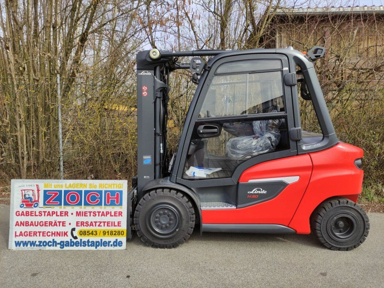 Linde H30D-01-1202 - Diesel forklift: picture 1 Linde H30D-01-1202 - Diesel forklift: picture 1