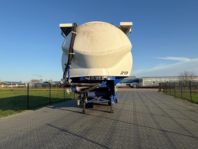 Feldbinder EUT 45.2 VERWEEG TRAILER, CITY, ACHTERAS GESTUURD, 45,2 KUUB, 7 VAKKEN. - Tank semi-trailer: picture 2 Feldbinder EUT 45.2 VERWEEG TRAILER, CITY, ACHTERAS GESTUURD, 45,2 KUUB, 7 VAKKEN. - Tank semi-trailer: picture 2