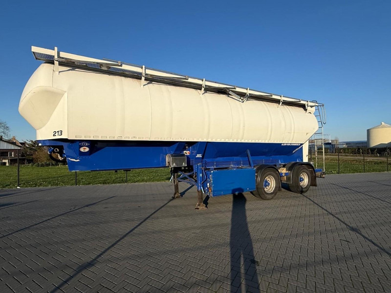 Feldbinder EUT 45.2 VERWEEG TRAILER, CITY, ACHTERAS GESTUURD, 45,2 KUUB, 7 VAKKEN. - Tank semi-trailer: picture 3 Feldbinder EUT 45.2 VERWEEG TRAILER, CITY, ACHTERAS GESTUURD, 45,2 KUUB, 7 VAKKEN. - Tank semi-trailer: picture 3