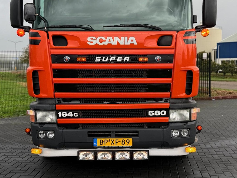 Tractor unit Scania R 164 GA 6X2/4 NA 580 SHOW TRUCK, GESTUURDE VOORLOPER, COMPLEET, TOP.: picture 7