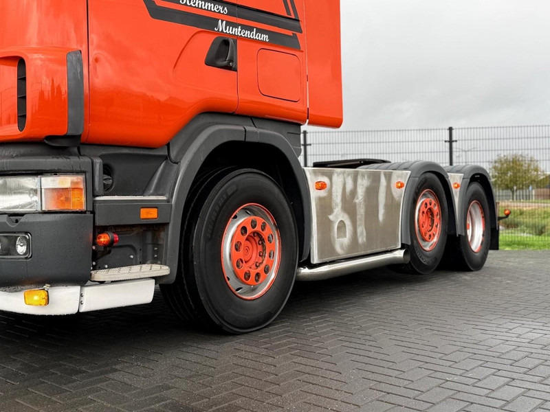 Tractor unit Scania R 164 GA 6X2/4 NA 580 SHOW TRUCK, GESTUURDE VOORLOPER, COMPLEET, TOP.: picture 10