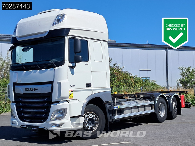 DAF XF 480 6X2 Automatic SSC FAN Retarder Lift+steering Axle Euro 6 - Container transporter/ Swap body truck: picture 1 DAF XF 480 6X2 Automatic SSC FAN Retarder Lift+steering Axle Euro 6 - Container transporter/ Swap body truck: picture 1