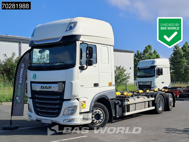 DAF XF 480 6X2 SSC Retarder 2x Tanks Lift+Lenkachse ACC LED - Container transporter/ Swap body truck: picture 1 DAF XF 480 6X2 SSC Retarder 2x Tanks Lift+Lenkachse ACC LED - Container transporter/ Swap body truck: picture 1