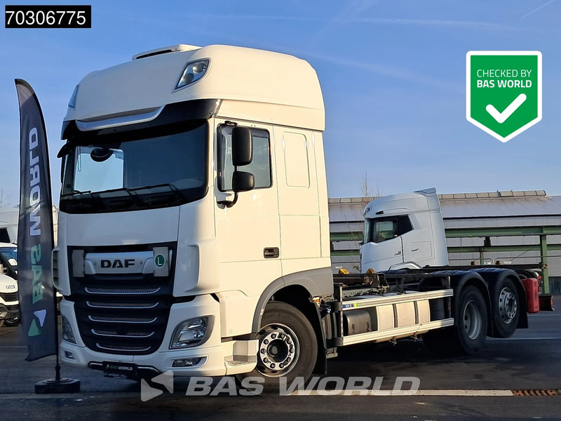 DAF XF 480 6X2 SSC Retarder 2xTanks Lift/Steering ACC Euro 6 - Container transporter/ Swap body truck: picture 1 DAF XF 480 6X2 SSC Retarder 2xTanks Lift/Steering ACC Euro 6 - Container transporter/ Swap body truck: picture 1