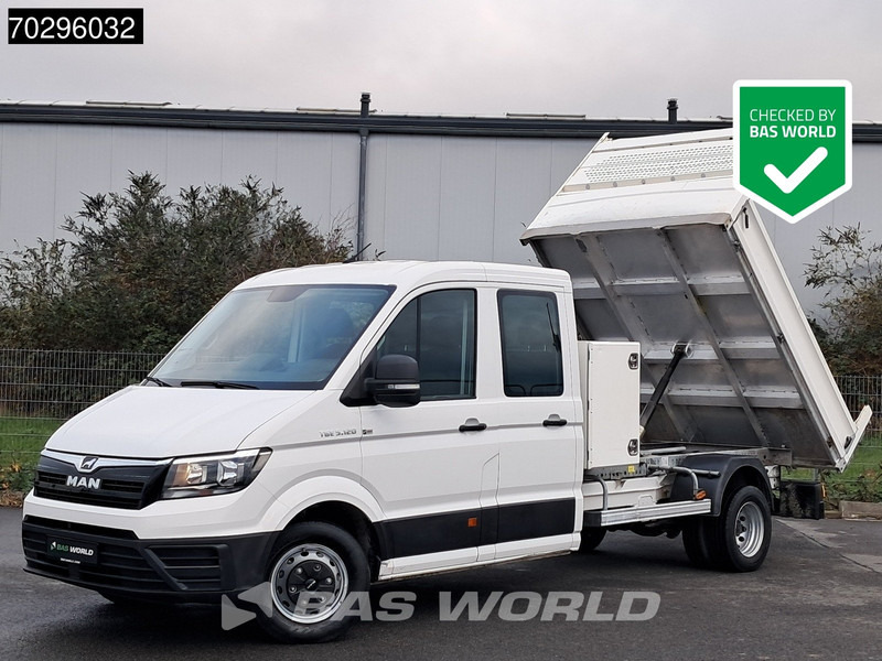 MAN TGE 5.120 Doppel Kabine Kipper Doppelbereifung 3,5t AHK Klima Tempomat Kamera Euro6 A/C Towbar Cruise control - Tipper van: picture 1 MAN TGE 5.120 Doppel Kabine Kipper Doppelbereifung 3,5t AHK Klima Tempomat Kamera Euro6 A/C Towbar Cruise control - Tipper van: picture 1