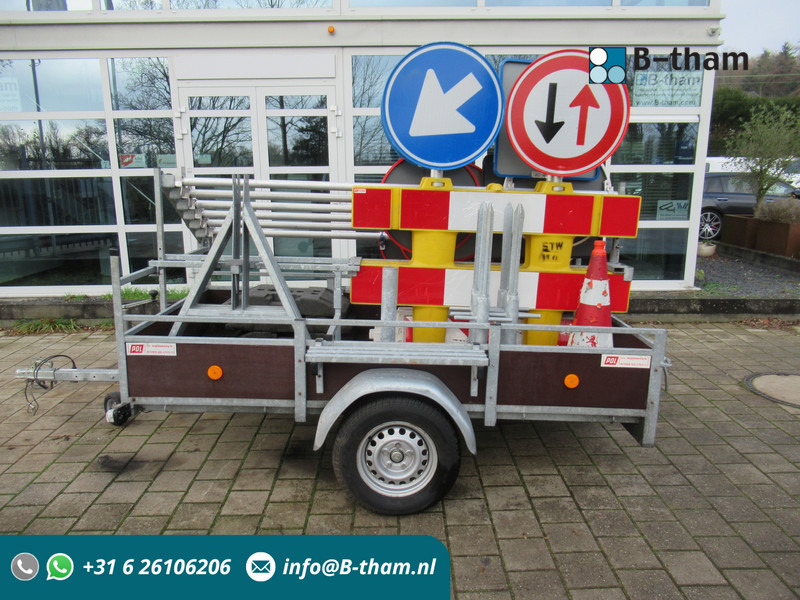 Anssems POL Bordenwagen Actiewagen Signaalwagen - Dropside/ Flatbed trailer: picture 1 Anssems POL Bordenwagen Actiewagen Signaalwagen - Dropside/ Flatbed trailer: picture 1