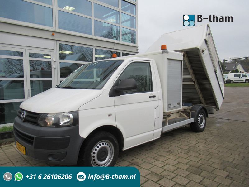 Volkswagen Transporter T5 2.0i 85KW L2H1 CNG aardgas + Benzine Veegvuilkipper - Tipper van: picture 1 Volkswagen Transporter T5 2.0i 85KW L2H1 CNG aardgas + Benzine Veegvuilkipper - Tipper van: picture 1