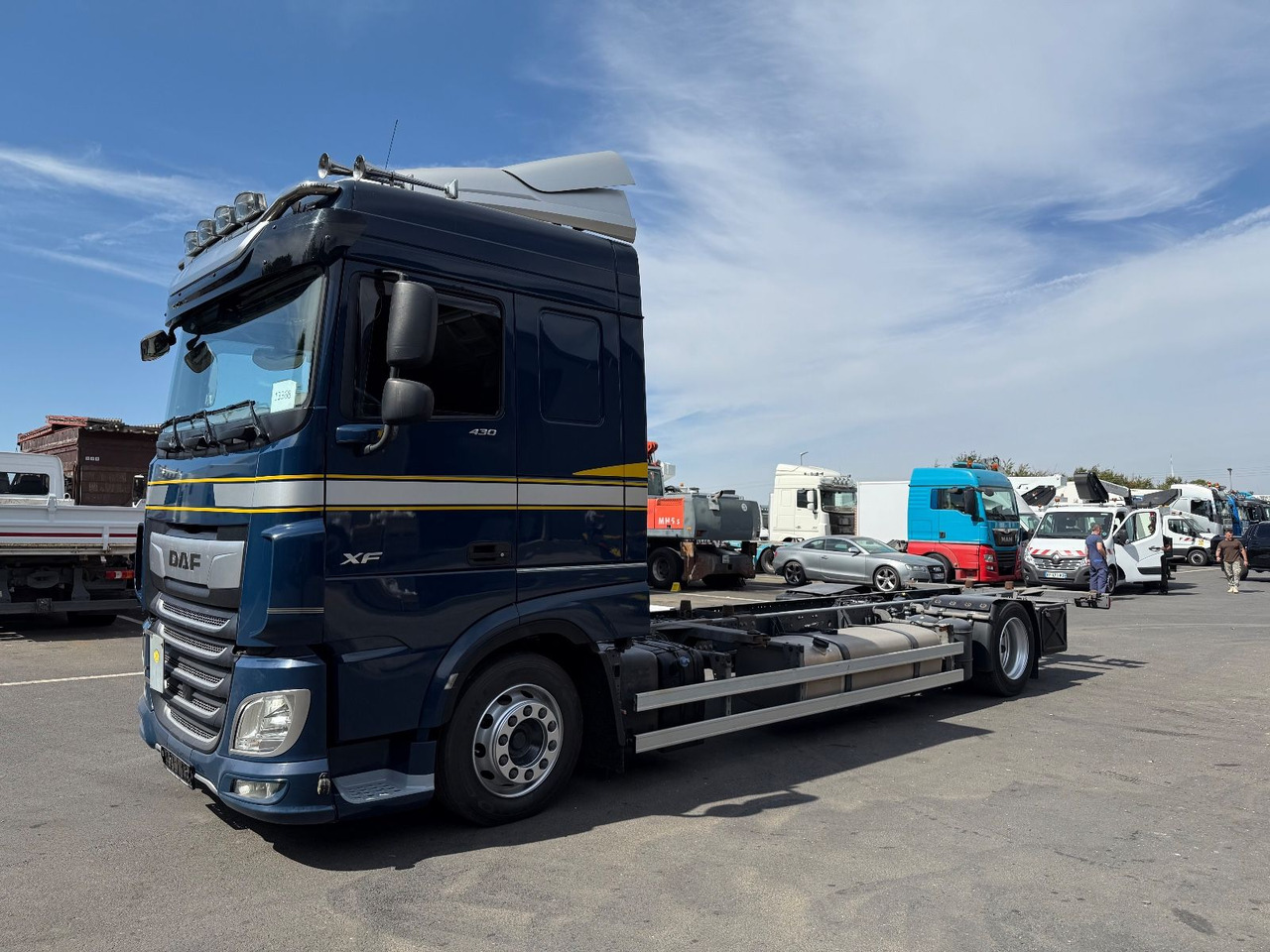 DAF XF430/Jumbo;Mega/Intarder/Standklima-Heizung/BDF - Cab chassis truck: picture 3 DAF XF430/Jumbo;Mega/Intarder/Standklima-Heizung/BDF - Cab chassis truck: picture 3
