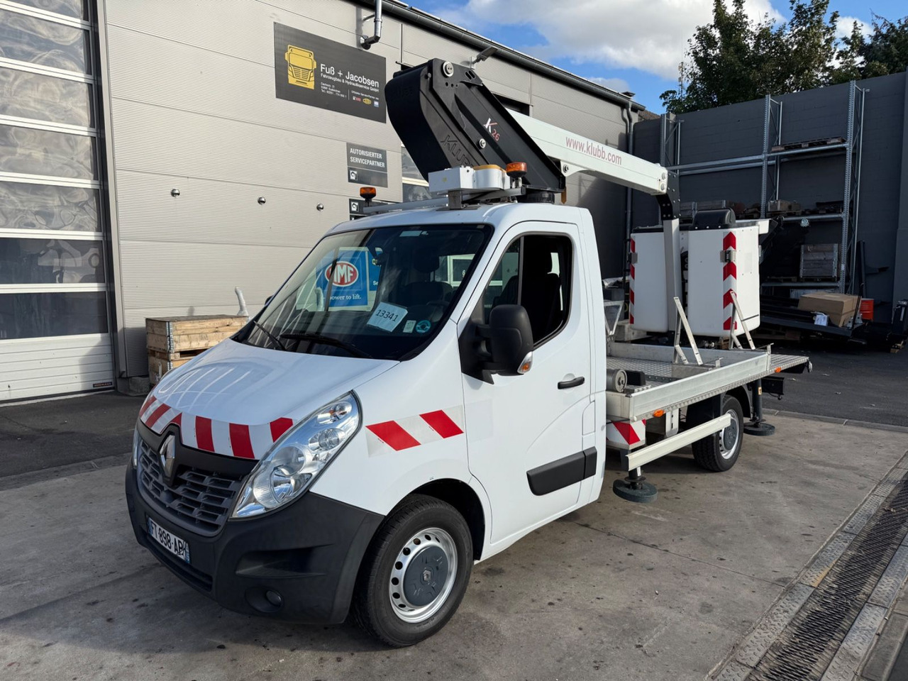 Renault Master III Steiger/11,2m/3,5t/Klubb K26/AHK - Truck mounted aerial platform: picture 1 Renault Master III Steiger/11,2m/3,5t/Klubb K26/AHK - Truck mounted aerial platform: picture 1