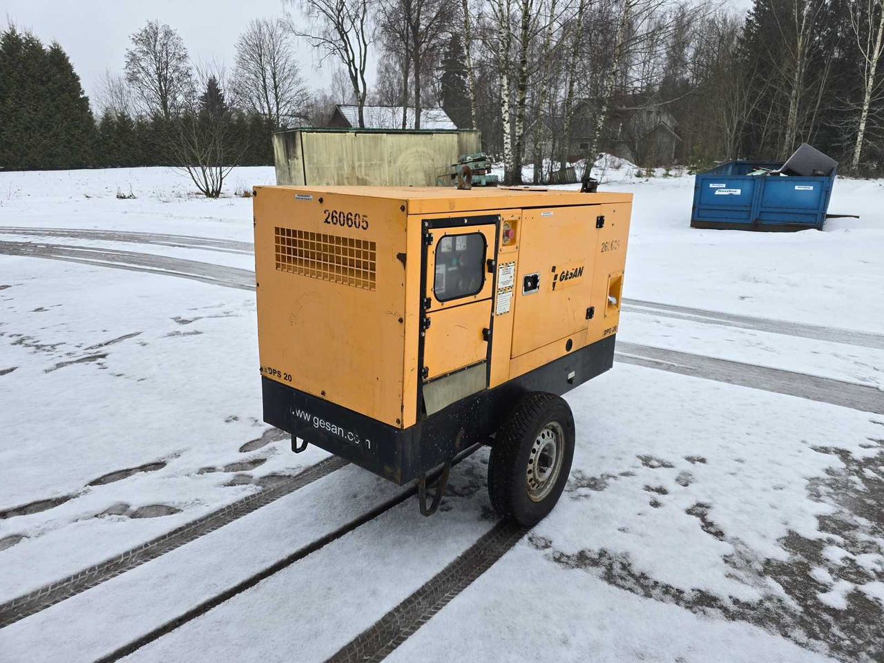 Generator Gesan DPS 20 - Generator set: picture 1 Generator Gesan DPS 20 - Generator set: picture 1