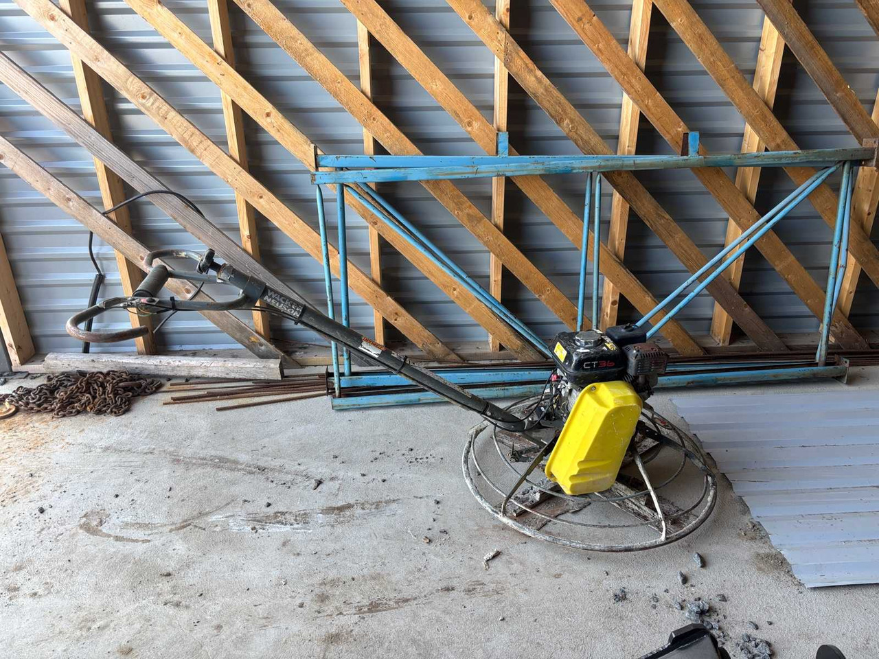 Wacker Neuson Trowel CT 36-5A concrete grinder - Power trowel: picture 2 Wacker Neuson Trowel CT 36-5A concrete grinder - Power trowel: picture 2
