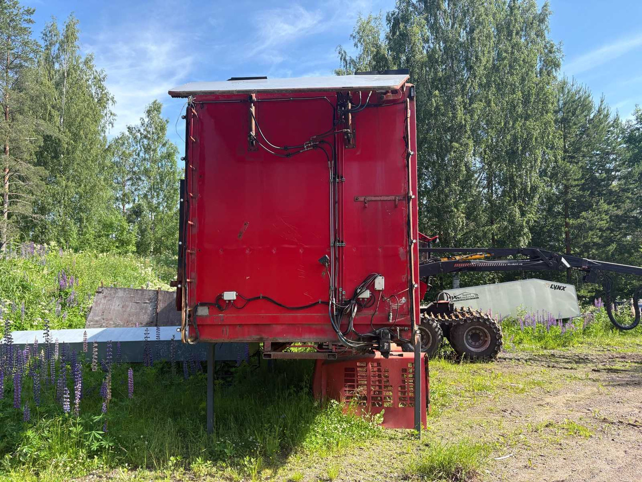 Wood chip container 46m³ - Curtainside swap body: picture 2 Wood chip container 46m³ - Curtainside swap body: picture 2