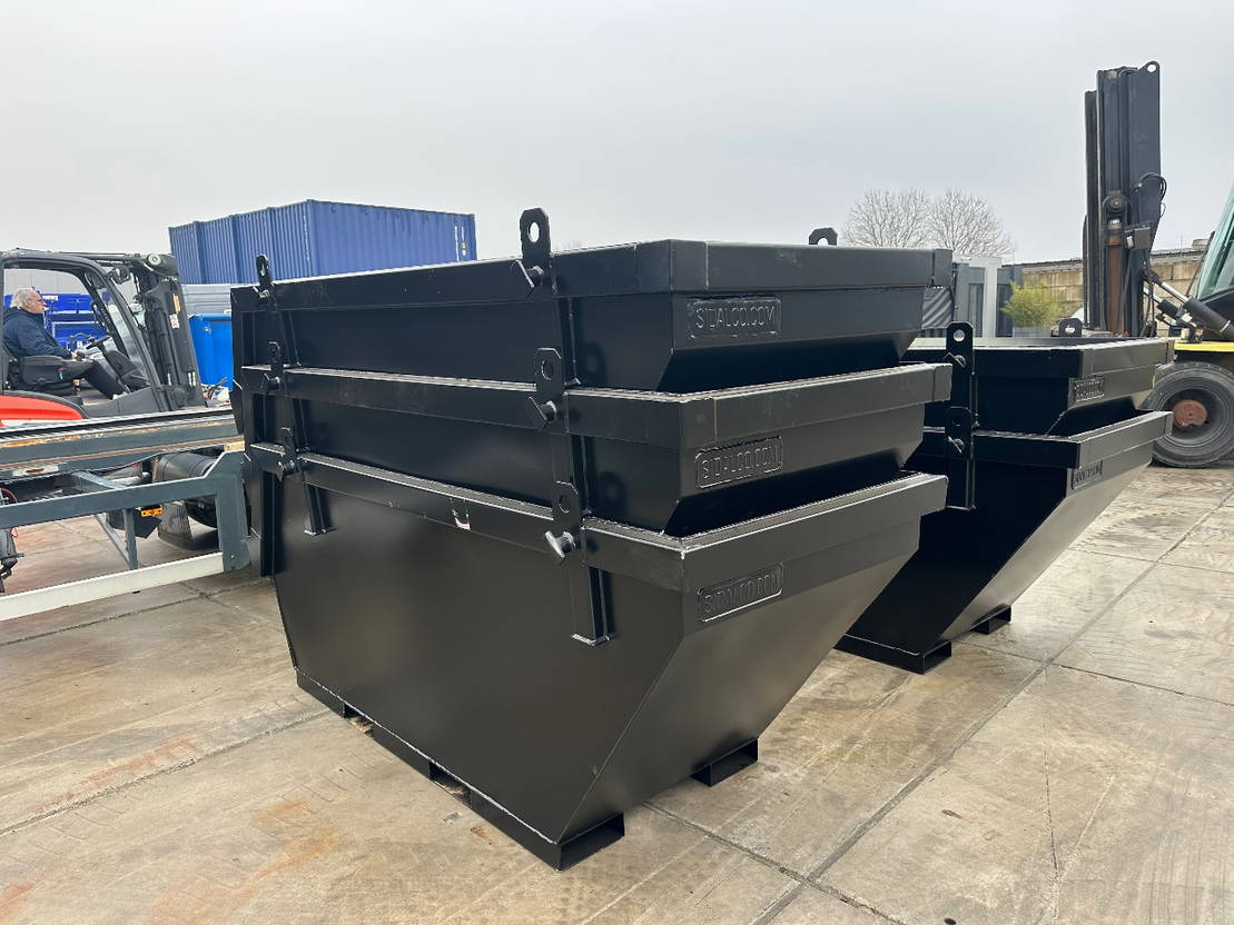 Sidalco 2 m3 portaalarm met lepelgaten - Skip bin: picture 3 Sidalco 2 m3 portaalarm met lepelgaten - Skip bin: picture 3