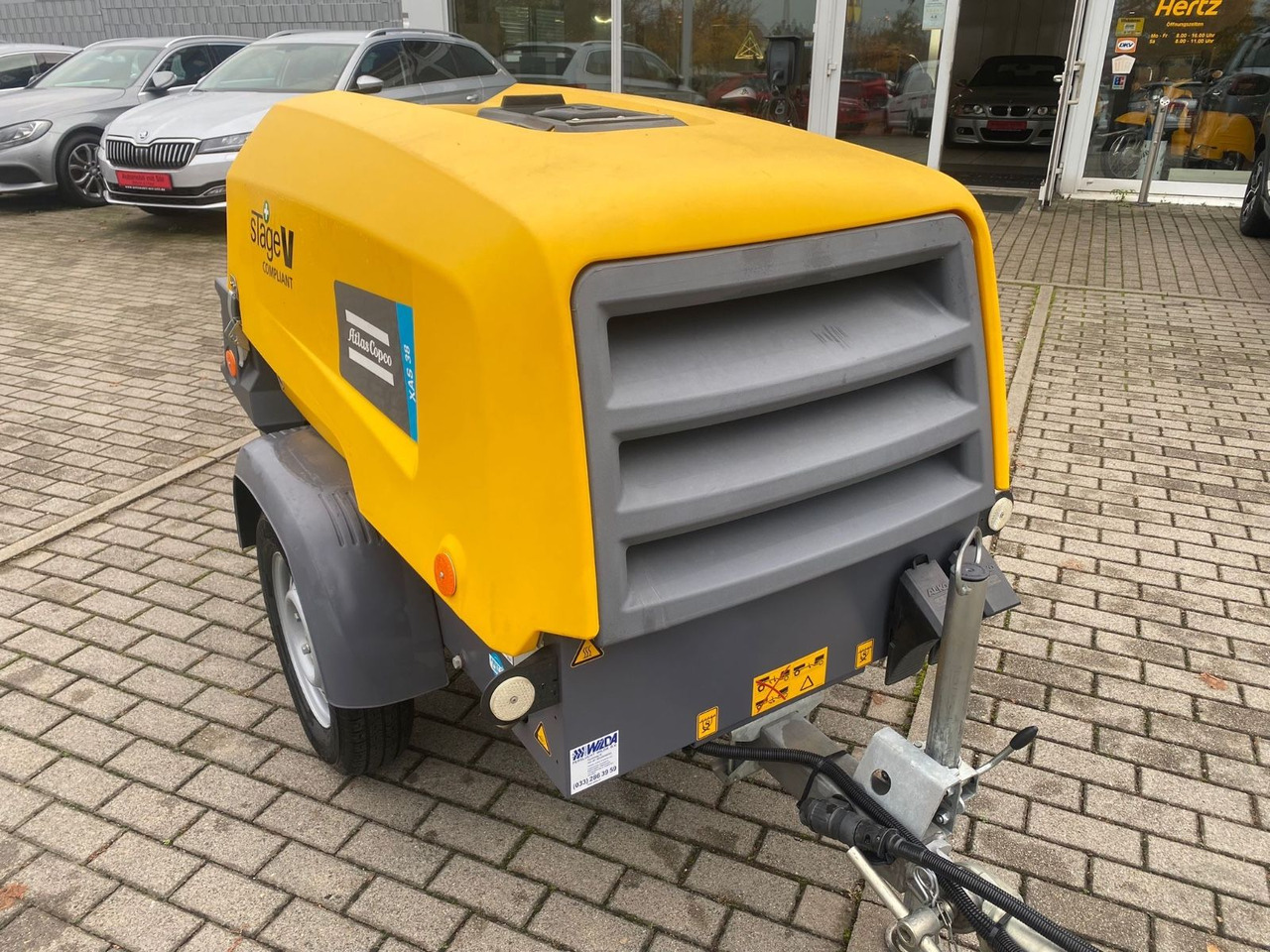 Atlas Copco XAS38, Baujahr 2023 Kompressor 7 Bar - Air compressor: picture 1 Atlas Copco XAS38, Baujahr 2023 Kompressor 7 Bar - Air compressor: picture 1