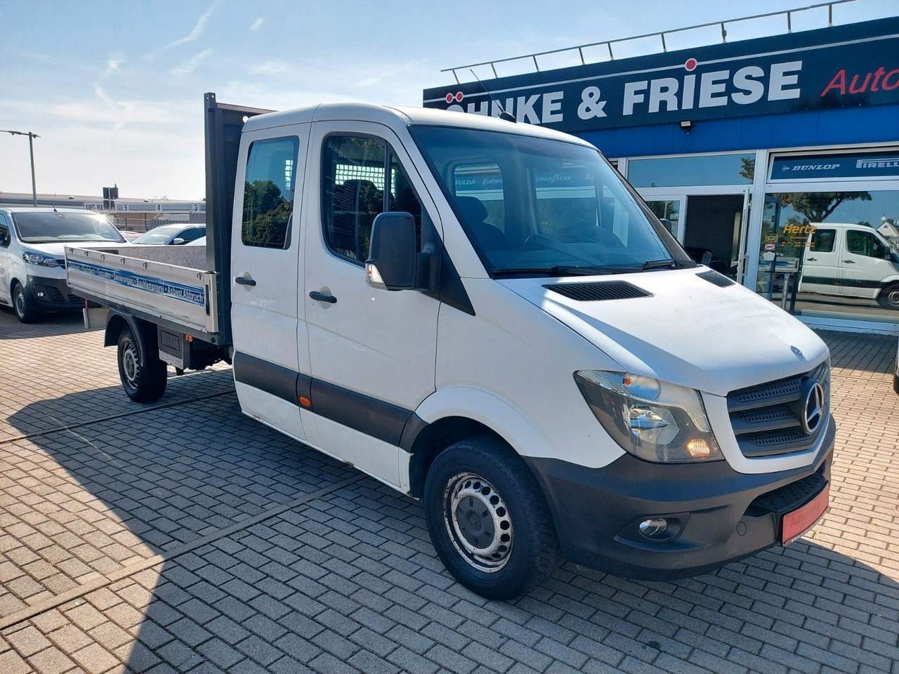 Mercedes-Benz Sprinter II Pritsche DoKa 316 Autom. lang 7Sitze - Open body delivery van, Combi van: picture 2 Mercedes-Benz Sprinter II Pritsche DoKa 316 Autom. lang 7Sitze - Open body delivery van, Combi van: picture 2