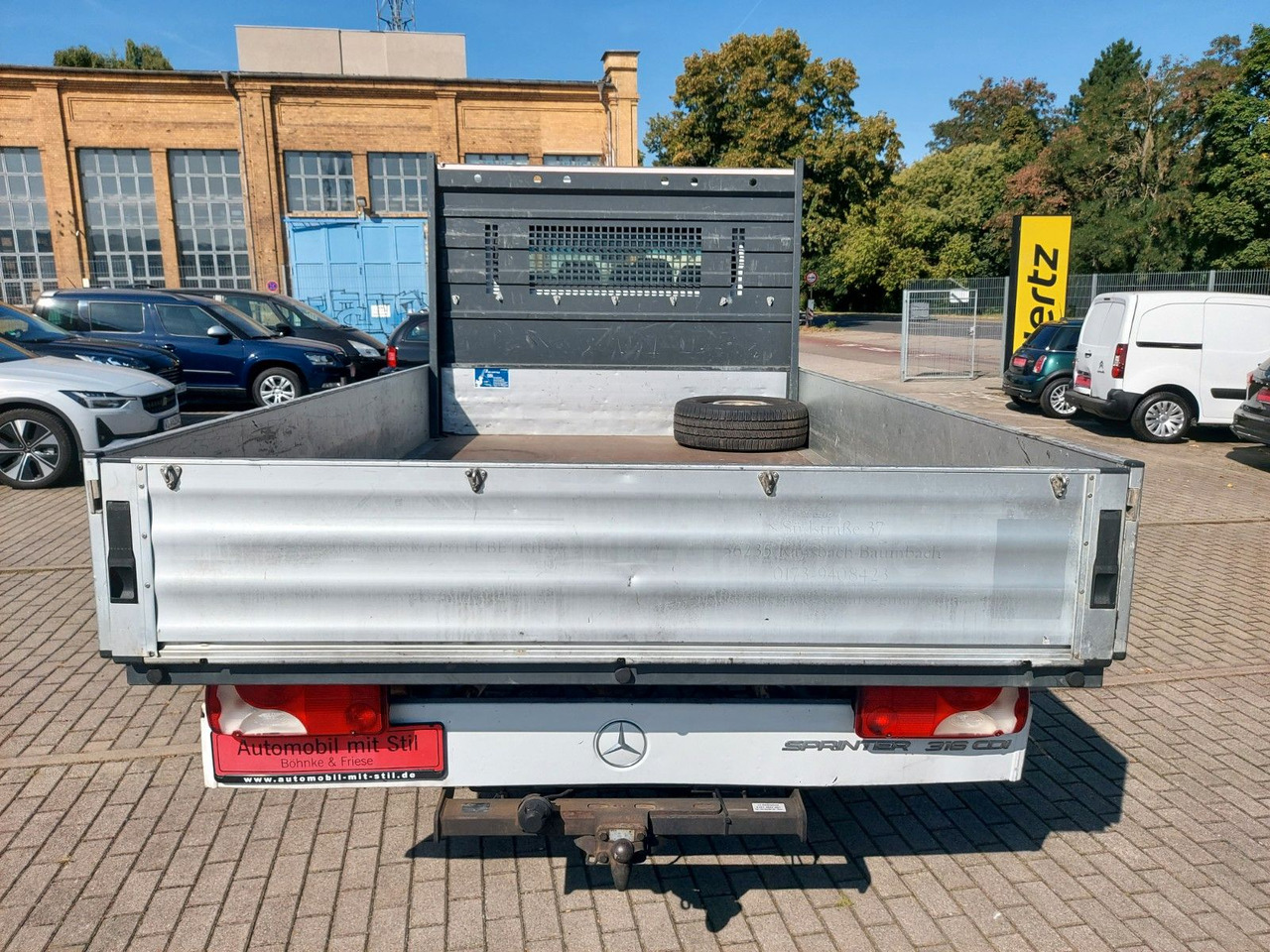 Mercedes-Benz Sprinter II Pritsche DoKa 316 Autom. lang 7Sitze - Open body delivery van, Combi van: picture 4 Mercedes-Benz Sprinter II Pritsche DoKa 316 Autom. lang 7Sitze - Open body delivery van, Combi van: picture 4