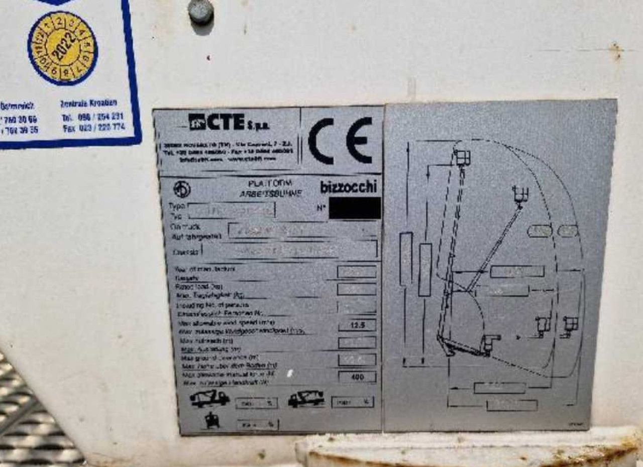 Truck mounted aerial platform Nissan CABSTAR 35.11 HUBARBEITSBÜHNE LIFT 23 METER NEU: picture 11