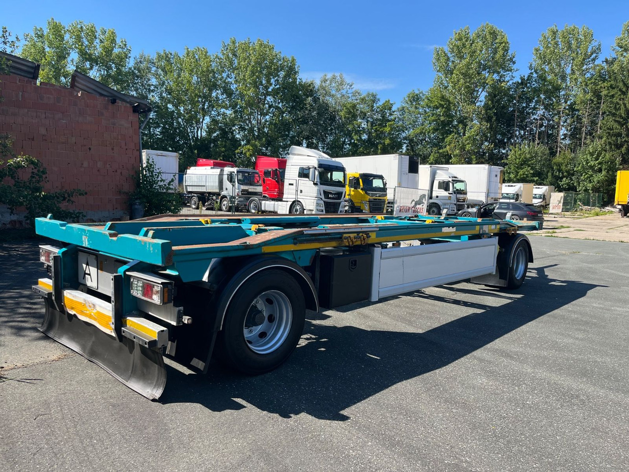 Hüffermann Flex-Carrier - Roll-off/ Skip trailer: picture 4 Hüffermann Flex-Carrier - Roll-off/ Skip trailer: picture 4