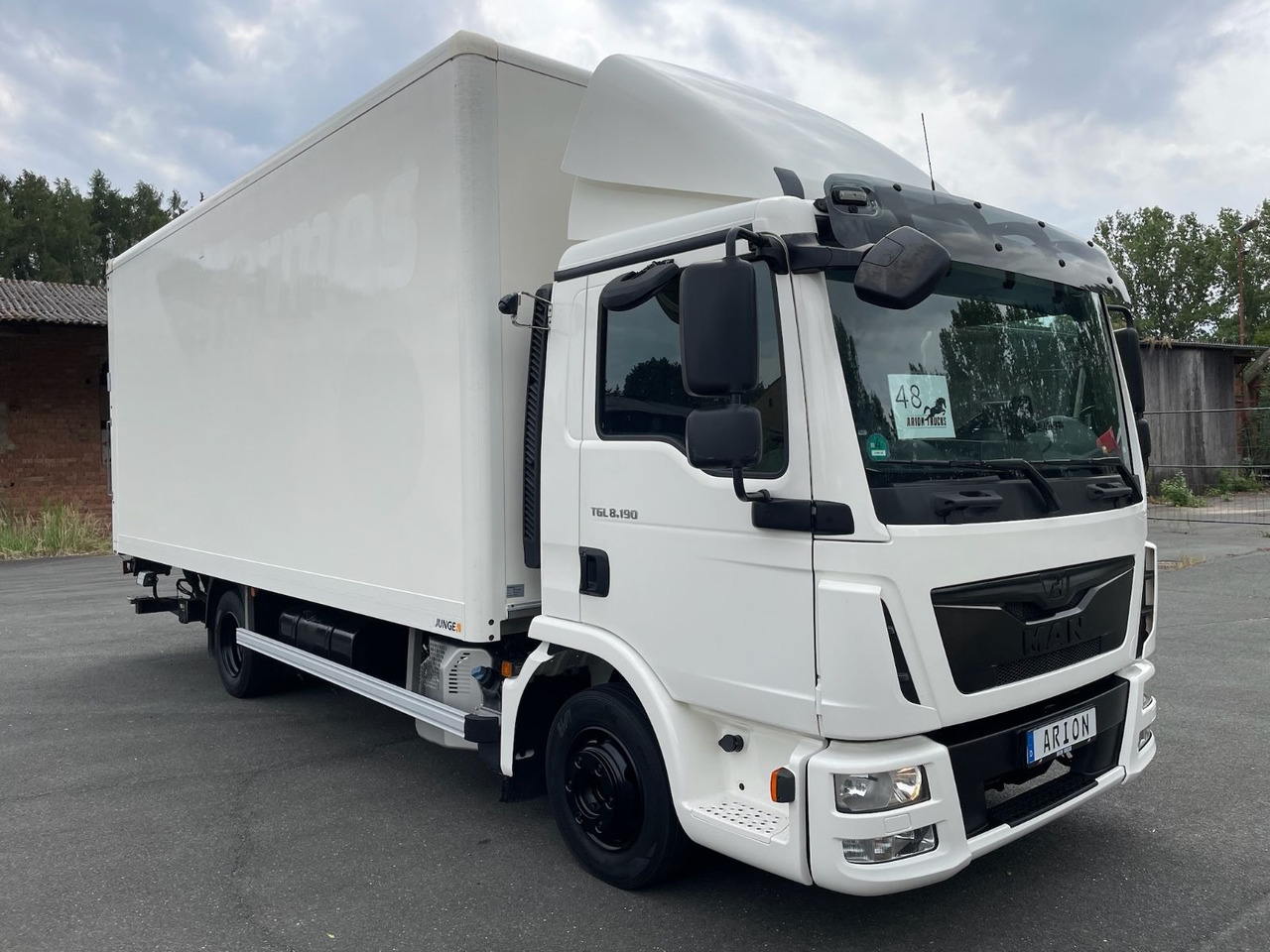 MAN TGL 8.190 4x2 BL Koffer/LBW/BÄR/AC/Kamera/EU6d - Closed box van: picture 1 MAN TGL 8.190 4x2 BL Koffer/LBW/BÄR/AC/Kamera/EU6d - Closed box van: picture 1