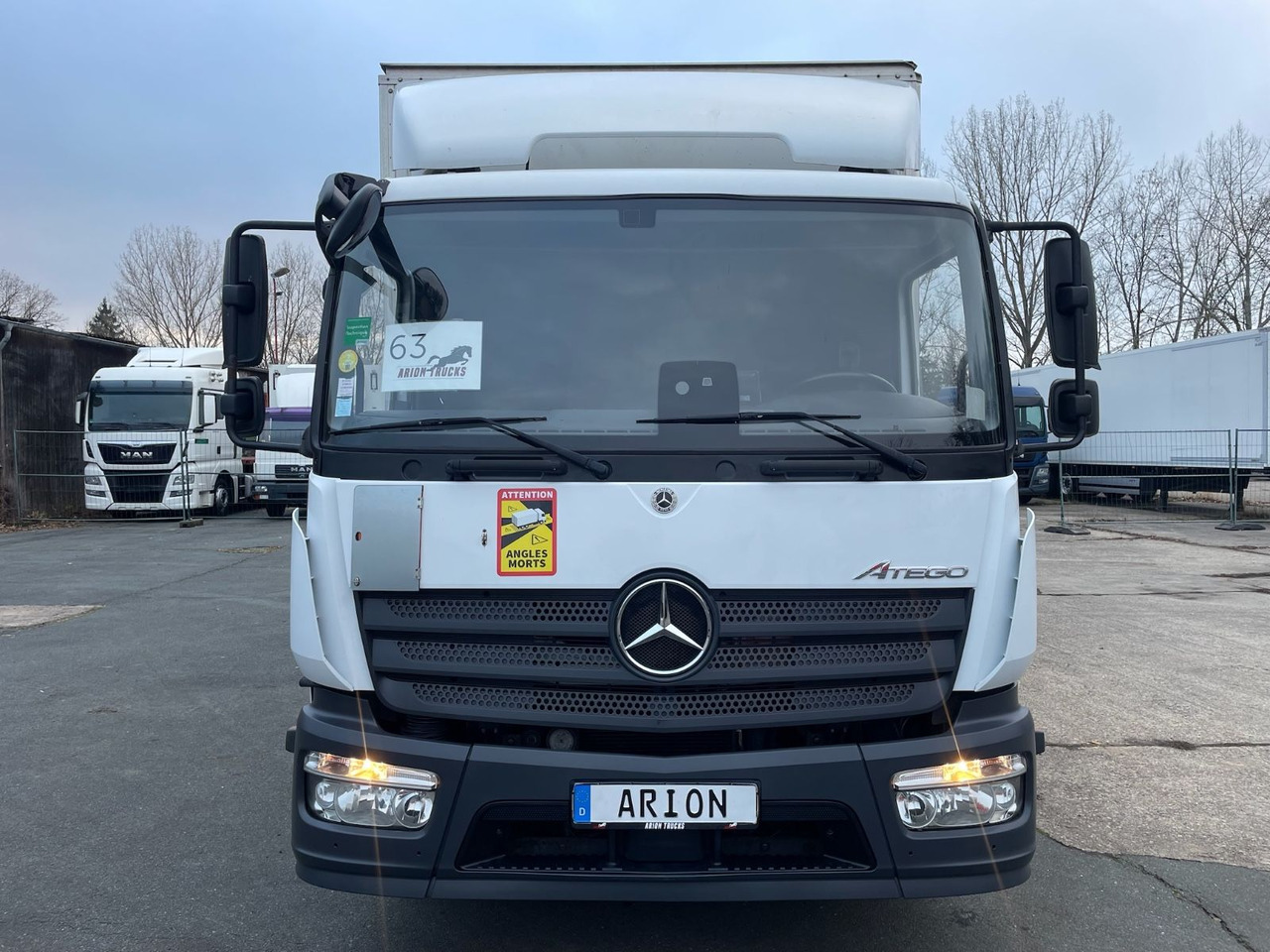 Mercedes-Benz Atego 1218 4x2 Koffer/FULL-ADR/EXIII/LBW/AC/EU6d - Box truck: picture 2 Mercedes-Benz Atego 1218 4x2 Koffer/FULL-ADR/EXIII/LBW/AC/EU6d - Box truck: picture 2