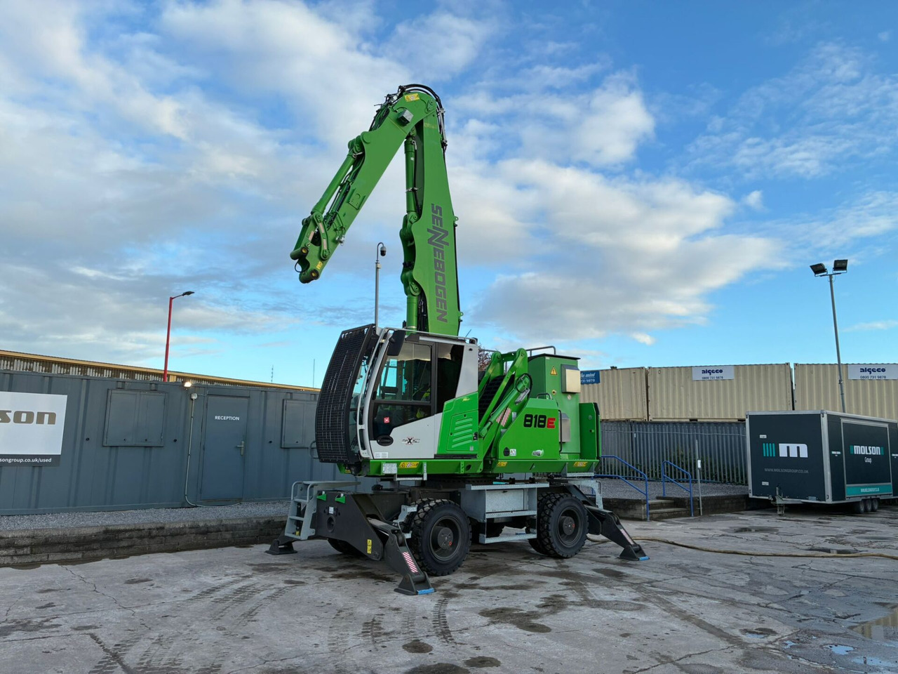 Sennebogen 818E Electric - Waste/ Industry handler: picture 1 Sennebogen 818E Electric - Waste/ Industry handler: picture 1