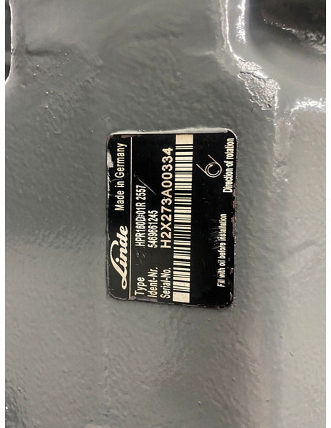 Linde HPR160D-01R 2557 - Hydraulic pump: picture 5 Linde HPR160D-01R 2557 - Hydraulic pump: picture 5