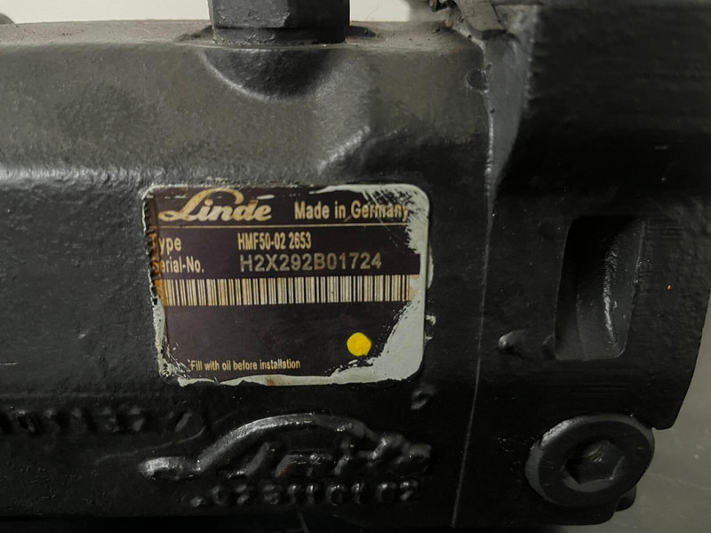 Linde hydraulische pomp HMF 50-02 2653 - Hydraulic pump: picture 3 Linde hydraulische pomp HMF 50-02 2653 - Hydraulic pump: picture 3