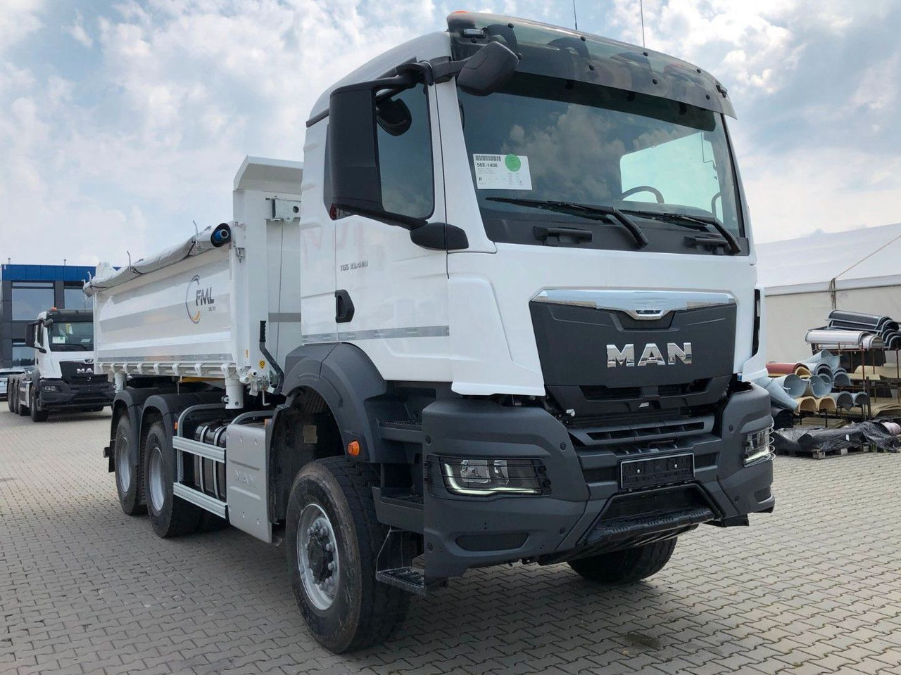 MAN TGS 33.480 6X6 FML Dreiseitenkipper - Tipper: picture 1 MAN TGS 33.480 6X6 FML Dreiseitenkipper - Tipper: picture 1
