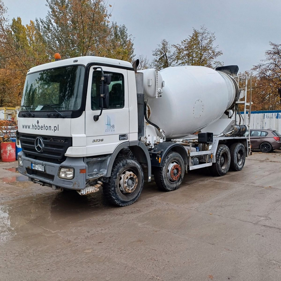 Mercedes-Benz ACTROS 3236 INTERMIX 9M3 - Concrete mixer truck: picture 2 Mercedes-Benz ACTROS 3236 INTERMIX 9M3 - Concrete mixer truck: picture 2