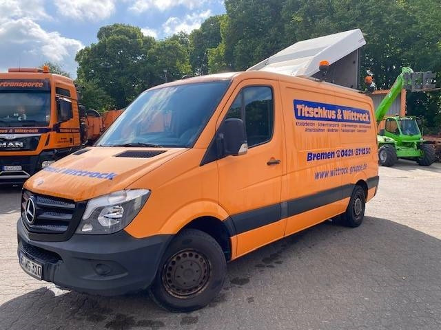 Closed box van Mercedes-Benz Sprinter 313CDI - BF3-Fahrzeug: picture 9