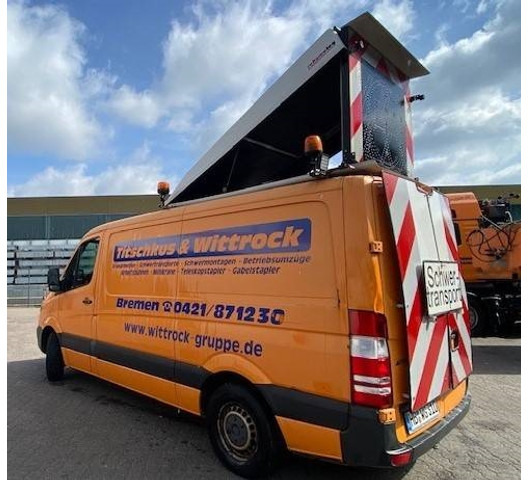 Closed box van Mercedes-Benz Sprinter 313CDI - BF3-Fahrzeug: picture 6