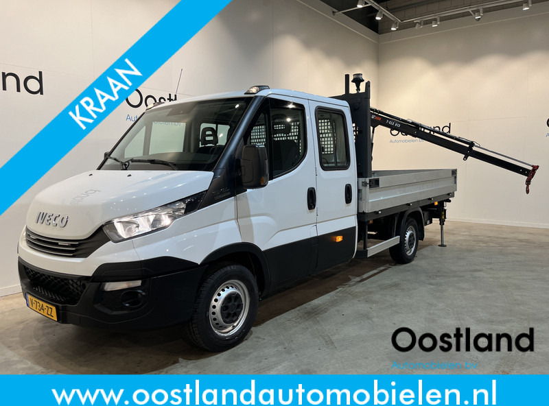 Iveco Daily 35S18D 3.0 375 Automaat Open Laadbak / Hiab Kraan / Euro 6 / Trekhaak 3500 KG / Airco / Camera / Navigatie / 3-Zits / 67.000 KM !! - Open body delivery van: picture 1 Iveco Daily 35S18D 3.0 375 Automaat Open Laadbak / Hiab Kraan / Euro 6 / Trekhaak 3500 KG / Airco / Camera / Navigatie / 3-Zits / 67.000 KM !! - Open body delivery van: picture 1