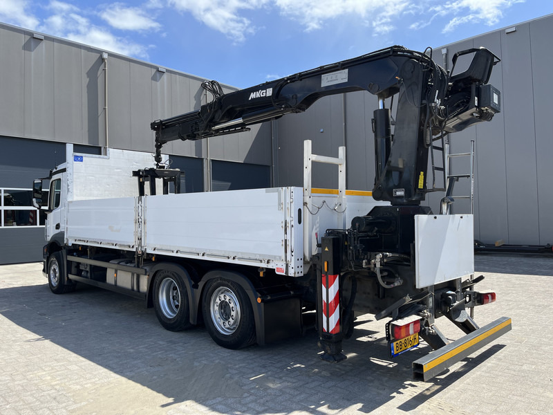 Mercedes-Benz ANTOS 2546 6X2 Bouwstoffenauto / Open laadbak vv KRAAN MKG HLK 221-3 met Palletklem - Dropside/ Flatbed truck, Crane truck: picture 5 Mercedes-Benz ANTOS 2546 6X2 Bouwstoffenauto / Open laadbak vv KRAAN MKG HLK 221-3 met Palletklem - Dropside/ Flatbed truck, Crane truck: picture 5