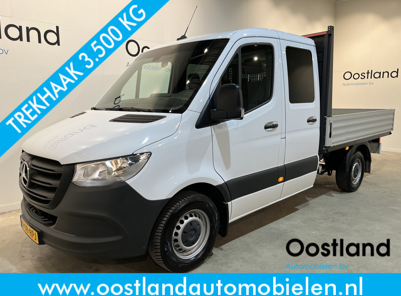 Mercedes-Benz Sprinter 315 CDI L2 RWD DC Dubbel Cabine Open Laadbak / Euro 6 / Trekhaak 3500 KG / Airco / 10.900 KM !! / BPM VRIJ !! - Open body delivery van, Combi van: picture 1 Mercedes-Benz Sprinter 315 CDI L2 RWD DC Dubbel Cabine Open Laadbak / Euro 6 / Trekhaak 3500 KG / Airco / 10.900 KM !! / BPM VRIJ !! - Open body delivery van, Combi van: picture 1