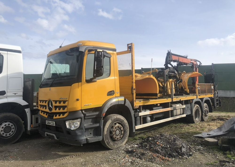 Mercedes-Benz Arocs 2527 6x2 HDS atlas 105.2-2AL skrzynia - Dropside/ Flatbed truck: picture 3 Mercedes-Benz Arocs 2527 6x2 HDS atlas 105.2-2AL skrzynia - Dropside/ Flatbed truck: picture 3