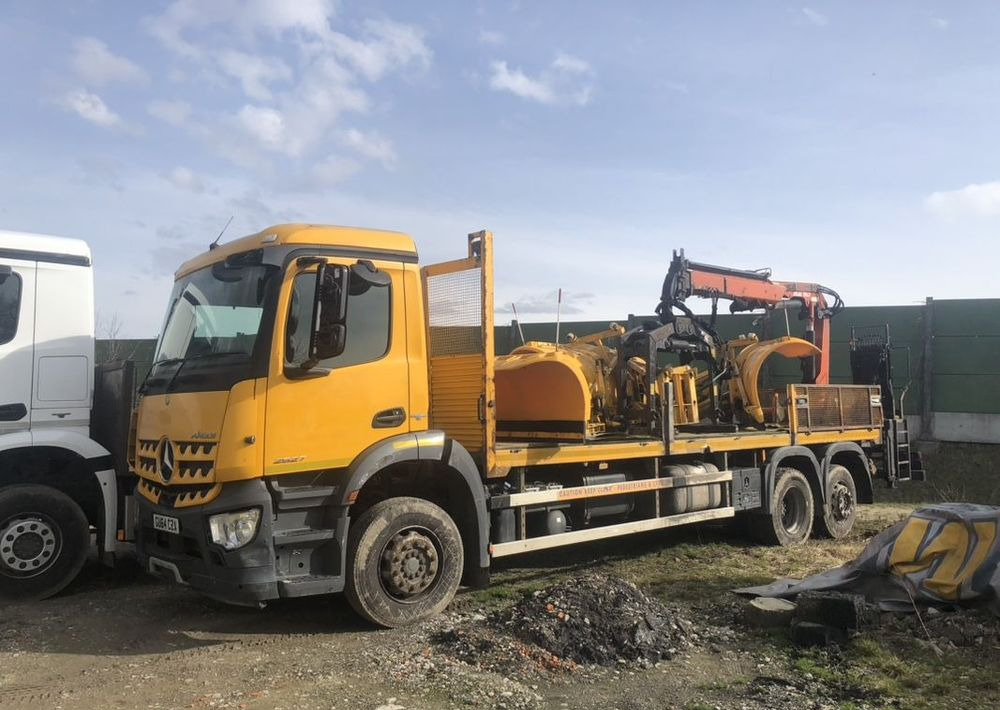 Mercedes-Benz Arocs 2527 6x2 HDS atlas 105.2-2AL skrzynia - Dropside/ Flatbed truck: picture 2 Mercedes-Benz Arocs 2527 6x2 HDS atlas 105.2-2AL skrzynia - Dropside/ Flatbed truck: picture 2