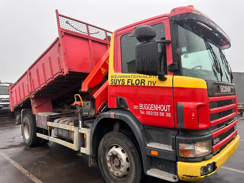 Scania P94-310 94 - Tipper, Crane truck: picture 5 Scania P94-310 94 - Tipper, Crane truck: picture 5